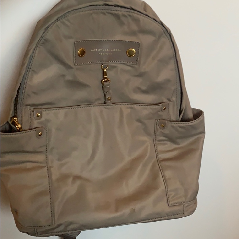 Marc by Marc Jacobs leather backpack bag